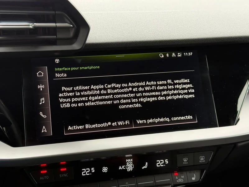 Photo de la voiture AUDI A3 BERLINE 30 TFSI 110