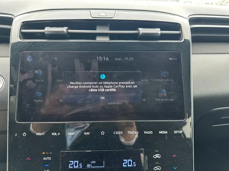 Photo de la voiture HYUNDAI TUCSON 1.6 T-GDI 150 Hybrid 48V DCT-7 Creative