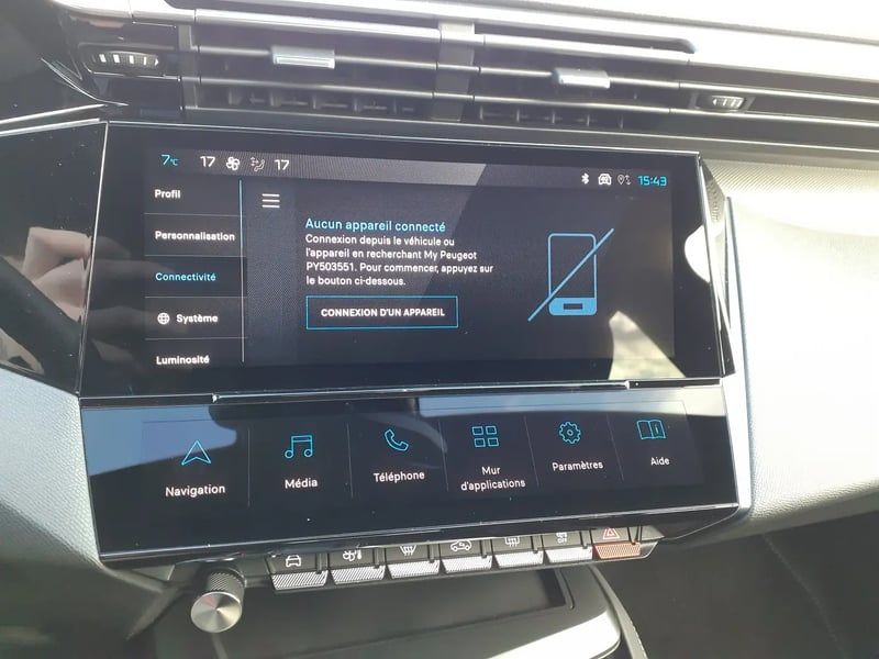 Photo de la voiture PEUGEOT 308 PHEV 225 e-EAT8 GT