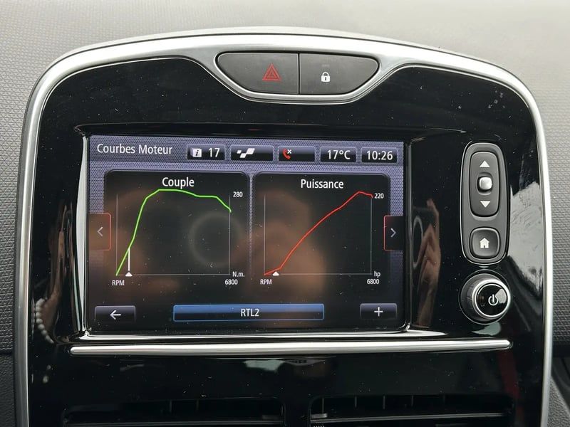 Photo de la voiture RENAULT CLIO IV 1.6 Turbo 220 Energy RS Trophy EDC