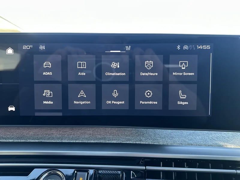 Photo de la voiture PEUGEOT 5008 Hybrid 136 e-DCS6 GT