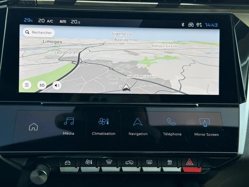 Photo de la voiture PEUGEOT 408 Hybrid 145 e-DCS6 GT