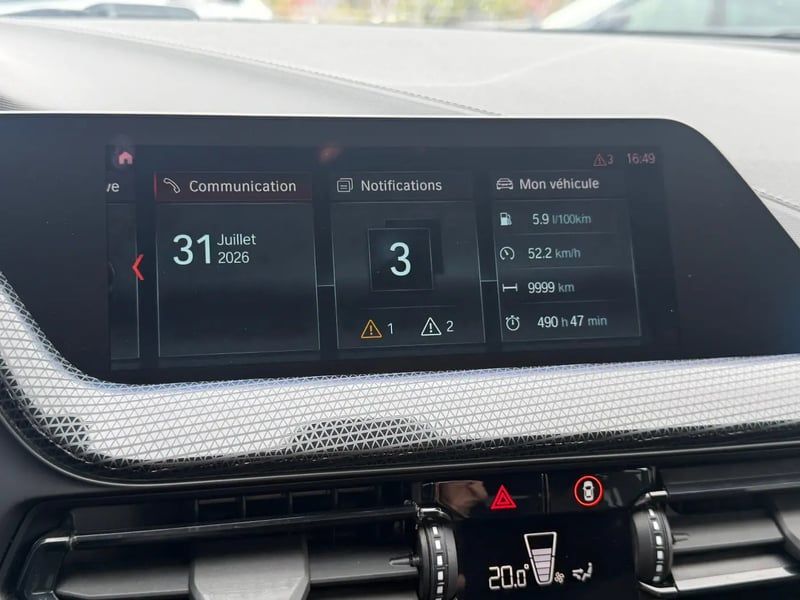 Photo de la voiture BMW SERIE 1 F40 118d 150 ch BVA8 Edition Sport