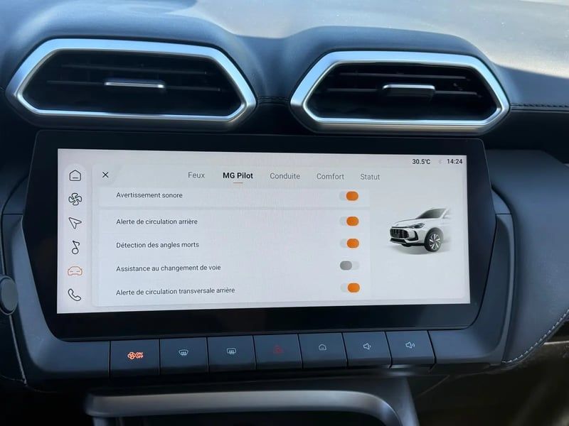 Photo de la voiture MG ZS 1.5 L Hybrid+ 197 ch Luxury
