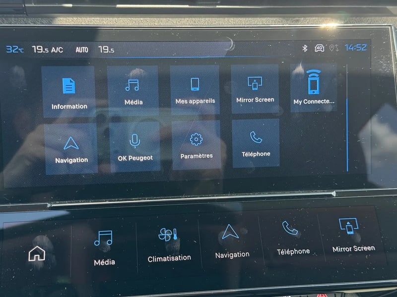 Photo de la voiture PEUGEOT 308 SW Hybrid 145 e-DCS6 Allure