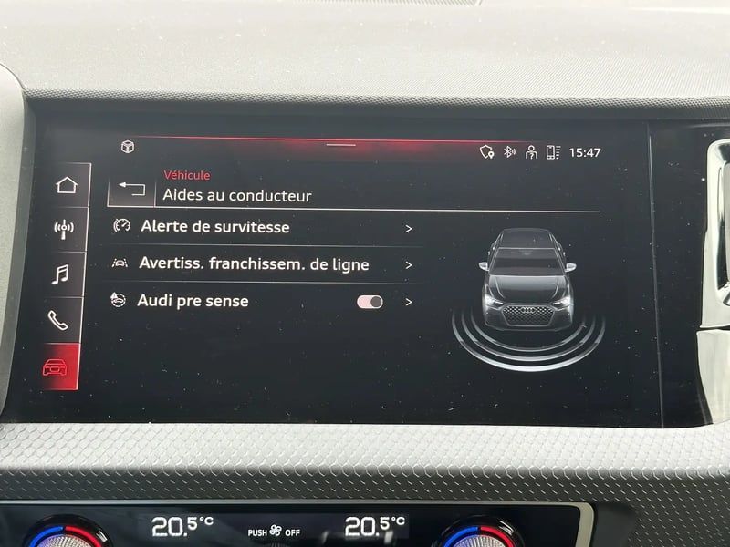 Photo de la voiture AUDI A1 SPORTBACK 25 TFSI 95 ch BVM5 S Line